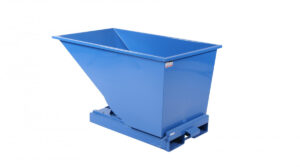 Tippcontainer - 600 L, Blå