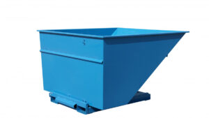 Tippcontainer - 3000 L, blå