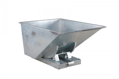 Tippcontainer 900 L Galvaniserad