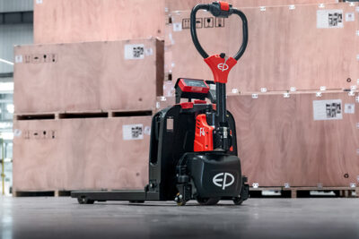 elektrisk pallyftare f4 med våg